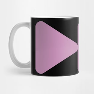 Forward button - pink Mug